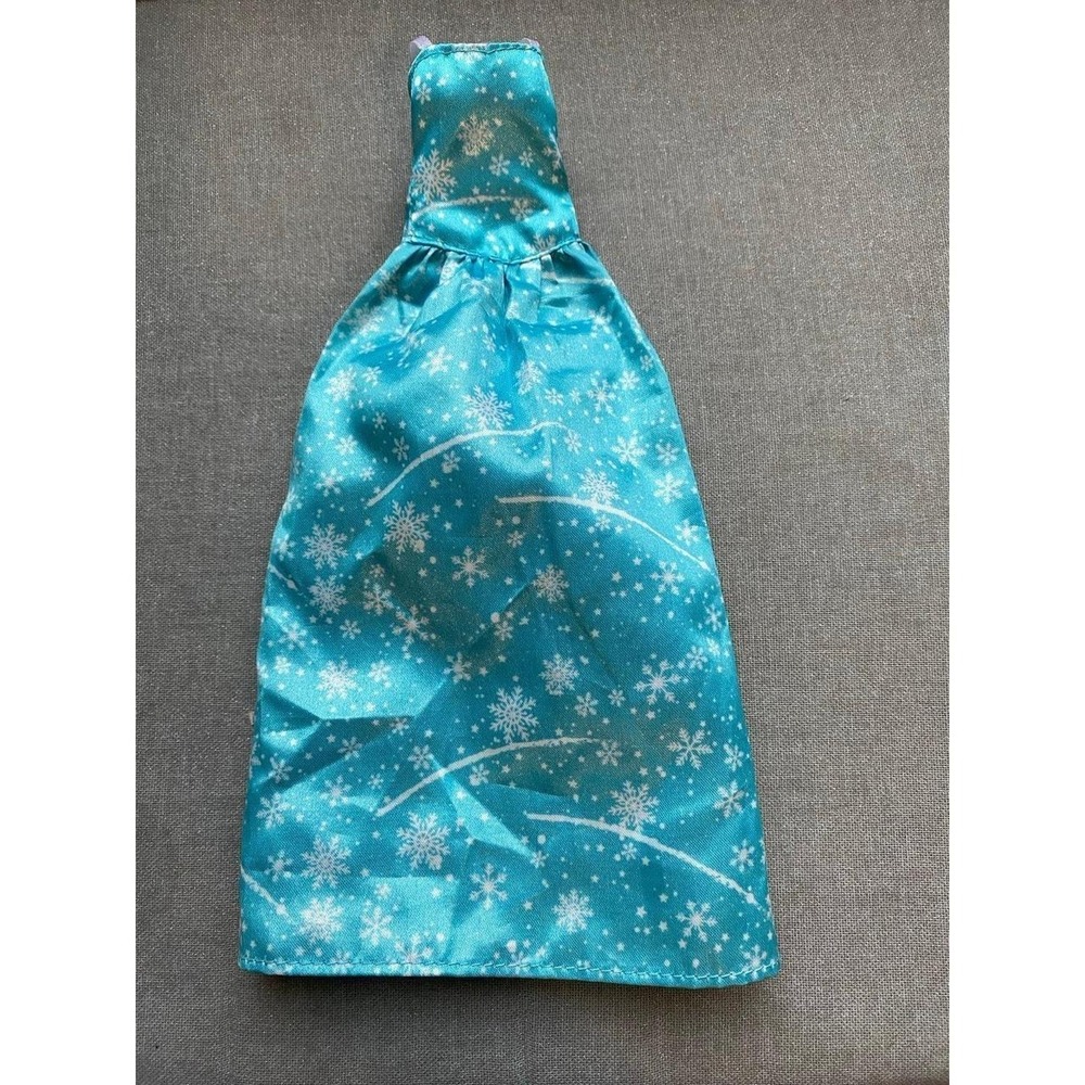 Simba Toys Germany Fashion Doll Dress Gown Blue Silver